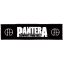 PANTERA: Logo CFH Superstrip (22 cm x 5 cm) (felvarró)