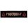 POWERWOLF: Logo Superstrip (22 cm x 5 cm) (felvarró)