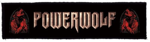 POWERWOLF: Logo Superstrip (22 cm x 5 cm) (felvarró)