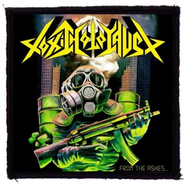   TOXIC HOLOCAUST: From The Ashes (9,5 cm x 9,5 cm) (felvarró)