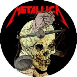METALLICA: Harvester Of Sorrow (jelvény, 2,5 cm)