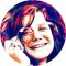 JANIS JOPLIN: Colors (jelvény, 2,5 cm)