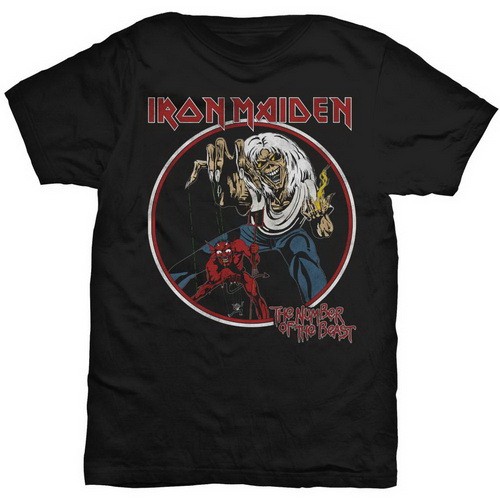 IRON MAIDEN: Number Circle (póló)