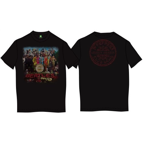BEATLES: Sgt. Pepper (with backprint) (póló)