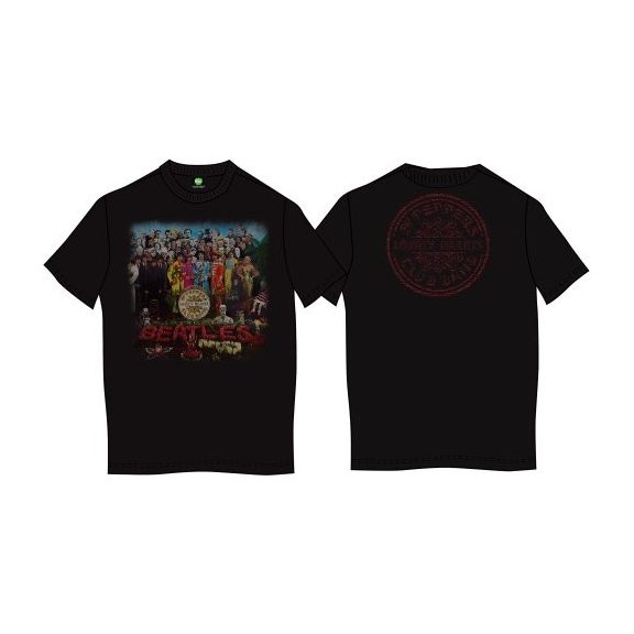 BEATLES: Sgt. Pepper (with backprint) (póló) BEATLES: Sgt. Pepper (with backprint) (póló)
