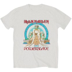 IRON MAIDEN: Powerslave Egypt (grey) (póló)