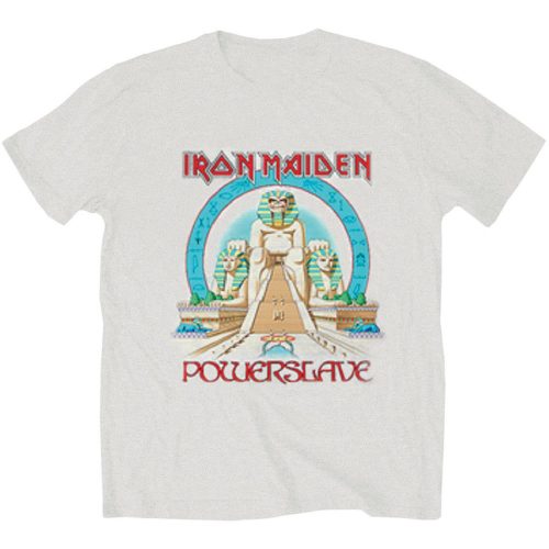 IRON MAIDEN: Powerslave Egypt (grey) (póló)