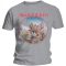 IRON MAIDEN: Trooper Vintage Circle (grey) (póló)