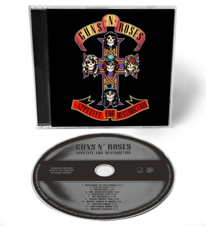 GUNS N' ROSES: Appetite For Destruction (CD, 2018 remaster