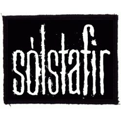 SOLSTAFIR: Logo (9,5 cm x 7 cm) (felvarró)