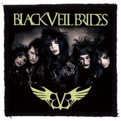 BLACK VEIL BRIDES: Band (9,5 cm x 9,5 cm) (felvarró)
