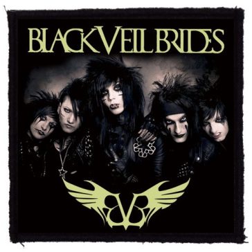 BLACK VEIL BRIDES: Band (9,5 cm x 9,5 cm) (felvarró)