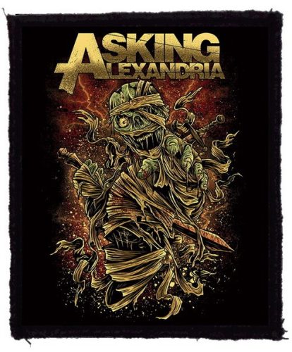 ASKING ALEXANDRIA: Mummy (7,5 cm x 9,5 cm) (felvarró)