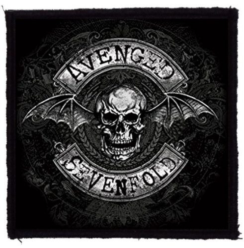 AVENGED SEVENFOLD: Batskull (9,5 cm x 9,5 cm) (felvarró)
