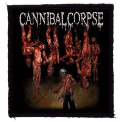 CANNIBAL CORPSE: Torture (8,5 cm x 9,5 cm) (felvarró)