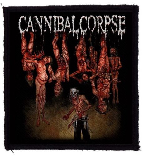 CANNIBAL CORPSE: Torture (8,5 cm x 9,5 cm) (felvarró)