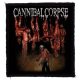 CANNIBAL CORPSE: Torture (8,5 cm x 9,5 cm) (felvarró)