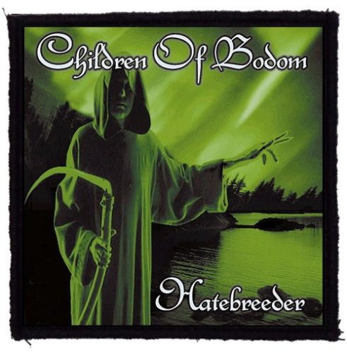 CHILDREN OF BODOM: Hatebreeder (9,5 cm x 9,5 cm) (felvarró)