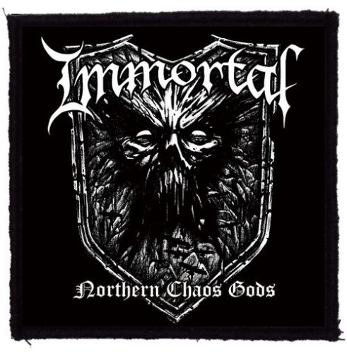 IMMORTAL: Northern Chaos Gods (9,5 cm x 9,5 cm) (felvarró)