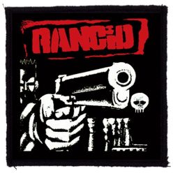 RANCID: Gun (9,5 cm x 9,5 cm) (kisfelvarró)