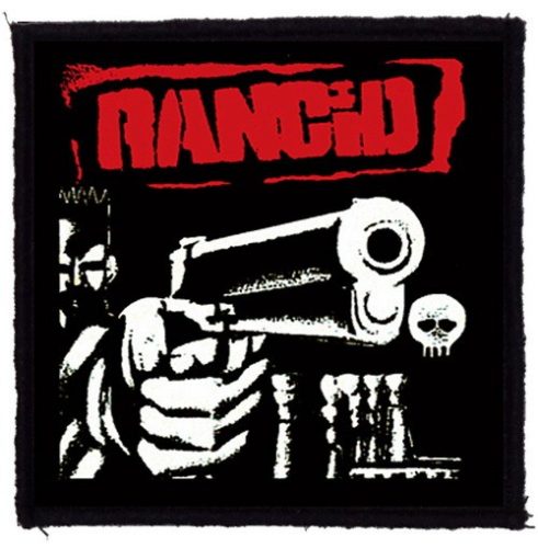 RANCID: Gun (9,5 cm x 9,5 cm) (kisfelvarró)