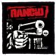 RANCID: Gun (9,5 cm x 9,5 cm) (kisfelvarró)