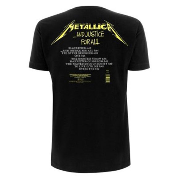 METALLICA: And Justice Tracks (póló)