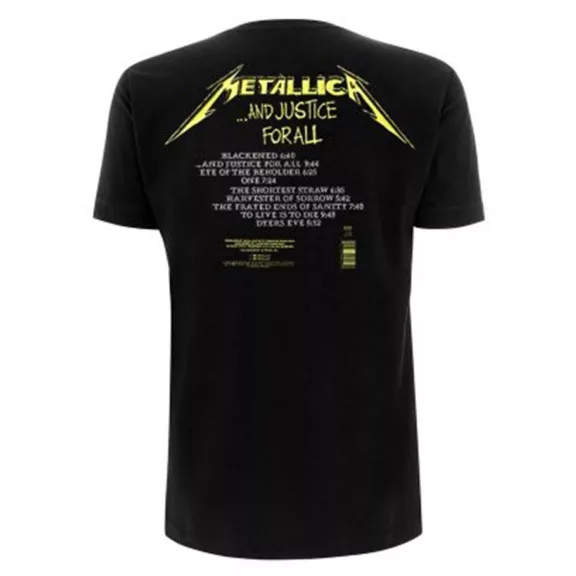 METALLICA: And Justice Tracks (póló)