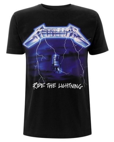 METALLICA: Ride The Lightning Tracks (póló)