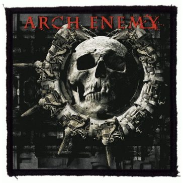 ARCH ENEMY: Doomsday Machine (9,5 cm x 9,5 cm) (felvarró)