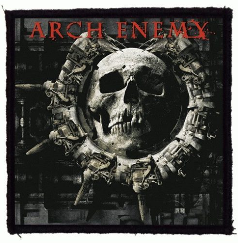 ARCH ENEMY: Doomsday Machine (9,5 cm x 9,5 cm) (felvarró)