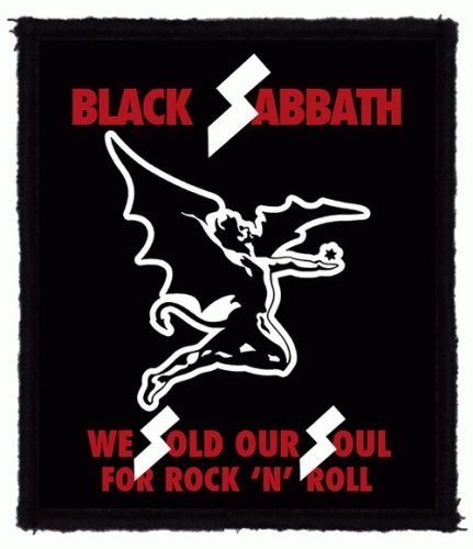 BLACK SABBATH: We Sold Our Souls (8 cm x 9,5 cm) (felvarró)