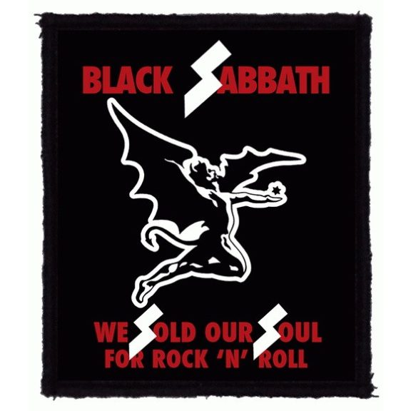 BLACK SABBATH: We Sold Our Souls (8 cm x 9,5 cm) (felvarró) BLACK SABBATH: We Sold Our Souls (8 cm x 9,5 cm) (felvarró)