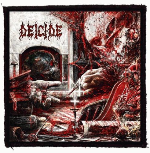DEICIDE: Overtures Of Blasphemy (9,5 cm x 9,5 cm) (felvarró)