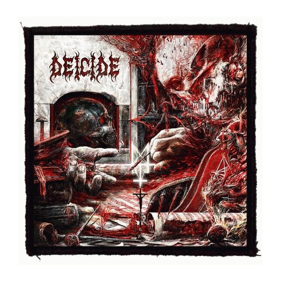 DEICIDE: Overtures Of Blasphemy (9,5 cm x 9,5 cm) (felvarró) DEICIDE: Overtures Of Blasphemy (9,5 cm x 9,5 cm) (felvarró)