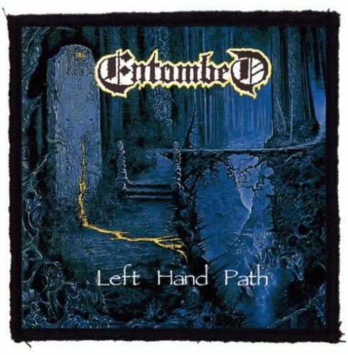 ENTOMBED: Left Hand Path (9,5 cm x 9,5 cm) (felvarró)