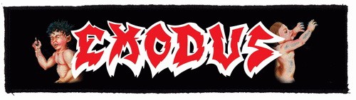 EXODUS: Logo Bonded superstrip (22 cm x 5 cm) (felvarró)