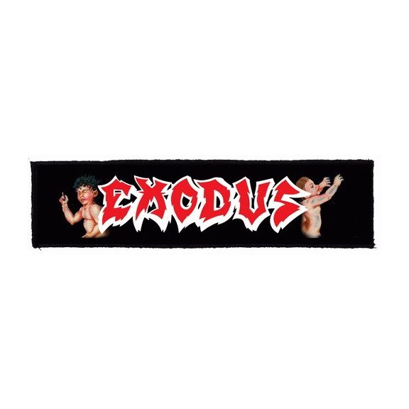 EXODUS: Logo Bonded superstrip (22 cm x 5 cm) (felvarró) EXODUS: Logo Bonded superstrip (22 cm x 5 cm) (felvarró)