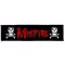 MISFITS: Logo Superstrip (22 cm x 5 cm) (felvarró)