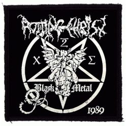 ROTTING CHRIST: Black Metal (9,5 cm x 9,5 cm) (felvarró)