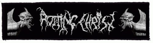 ROTTING CHRIST: Logo Superstrip (22 cm x 5 cm) (felvarró)