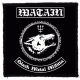 WATAIN: Black Metal Militia (9,5 cm x 9,5 cm) (felvarró)