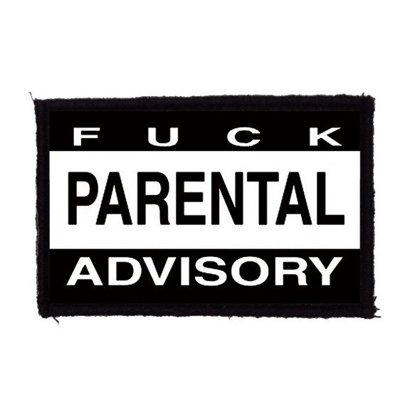 FUCK PARENTAL ADVISORY (9,5 cm x 6 cm) (felvarró) FUCK PARENTAL ADVISORY (9,5 cm x 6 cm) (felvarró)