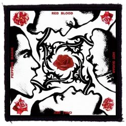   RED HOT CHILI PEPPERS: Blood Sugar (9,5 cm x 9,5 cm) (felvarró)