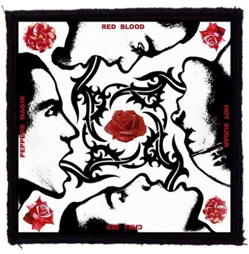 RED HOT CHILI PEPPERS: Blood Sugar (9,5 cm x 9,5 cm) (felvarró)