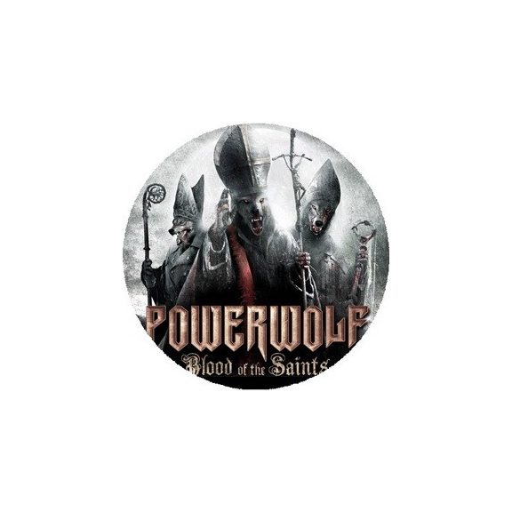 POWERWOLF: Blood Of The Saints (nagy jelvény, 3,7 cm) POWERWOLF: Blood Of The Saints (nagy jelvény, 3,7 cm)