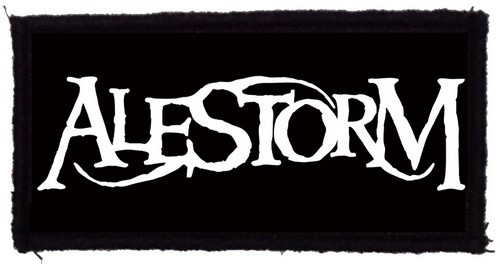 ALESTORM: Logo (9,5 cm x 4,5 cm) (felvarró)