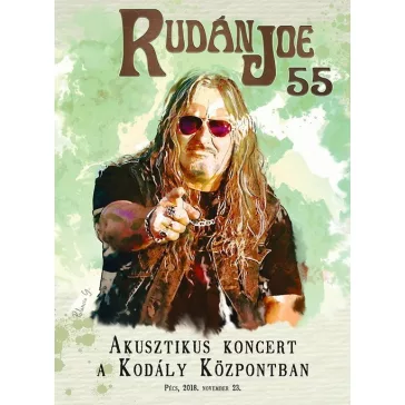 RUDÁN JOE: 55 - Akusztikus koncert (DVD)