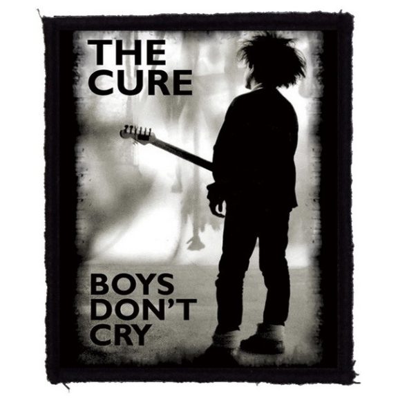 CURE: Boys Don't Cry (7,5 cm x 9,5 cm) (felvarró) CURE: Boys Don't Cry (7,5 cm x 9,5 cm) (felvarró)