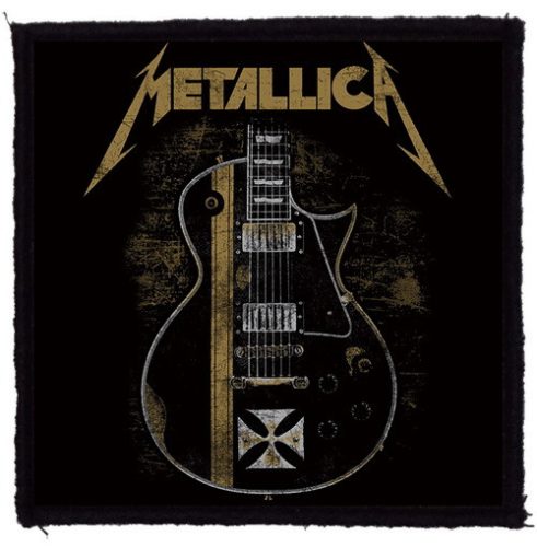 METALLICA: Hetfield Guitar (9,5 cm x 9,5 cm) (felvarró)